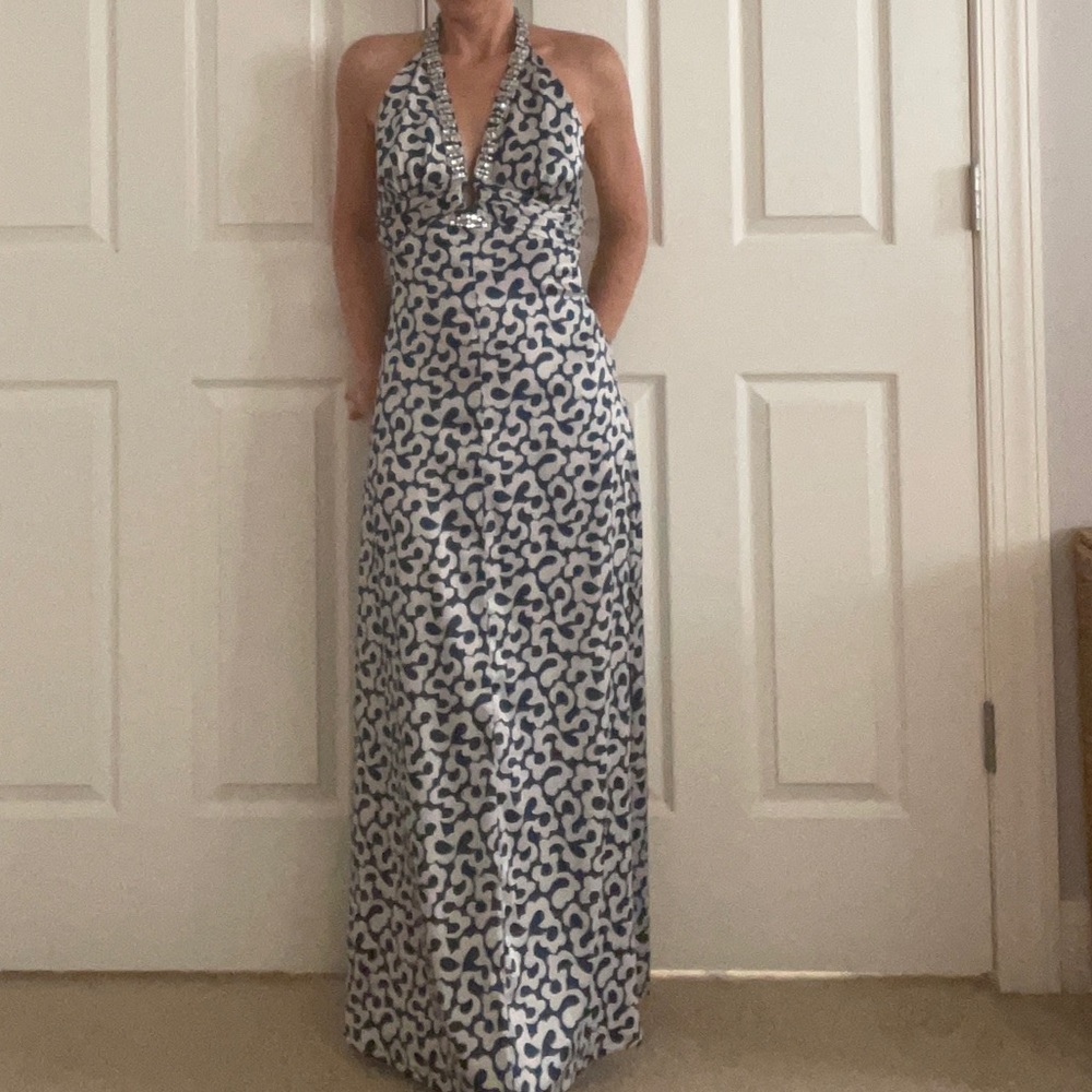 Forever 21 Maxi Satin Dress